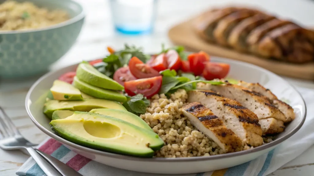 gluten free lunch recipes with chicken and avocado